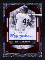 Reggie Jackson 2025 Topps Tier One Base Autographs Red Foil T1 #BARJA #09/15 at PristineAuction.com