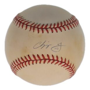 Chipper Jones Signed 1996 World Series Baseball (JSA) at PristineAuction.com Chipper Jones Signed 1996 World Series Baseball (JSA) at PristineAuction.com