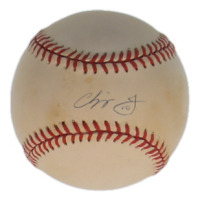 Chipper Jones Signed 1996 World Series Baseball (JSA) at PristineAuction.com
