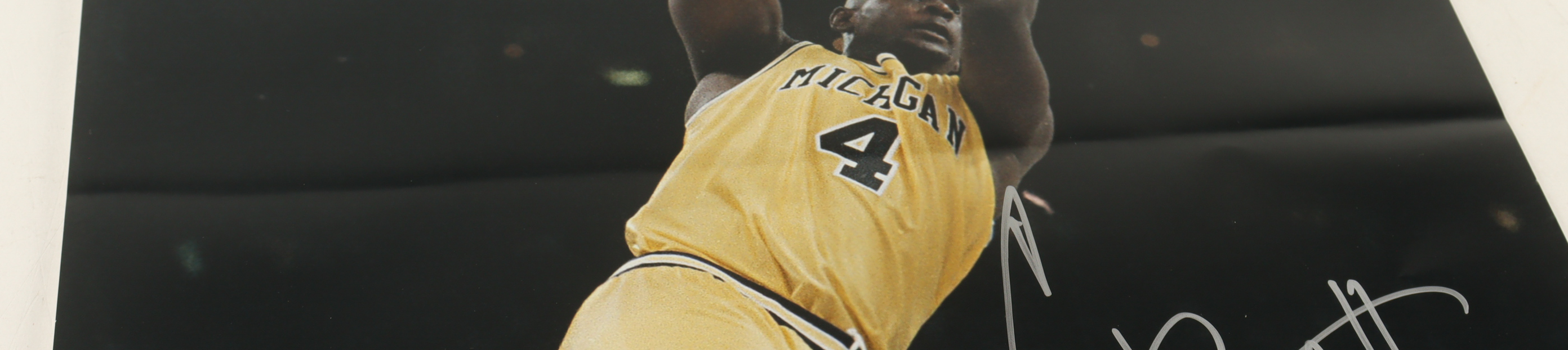 Chris Webber Signed Michigan Wolverines 16x20 Photo (Fanatics) at PristineAuction.com Chris Webber Signed Michigan Wolverines 16x20 Photo (Fanatics) at PristineAuction.com