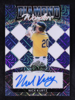 Nick Kurtz 2024 Leaf Metal Diamond Wonders Blue Mojo Autographs #DWNK1 #7/7 RC at PristineAuction.com
