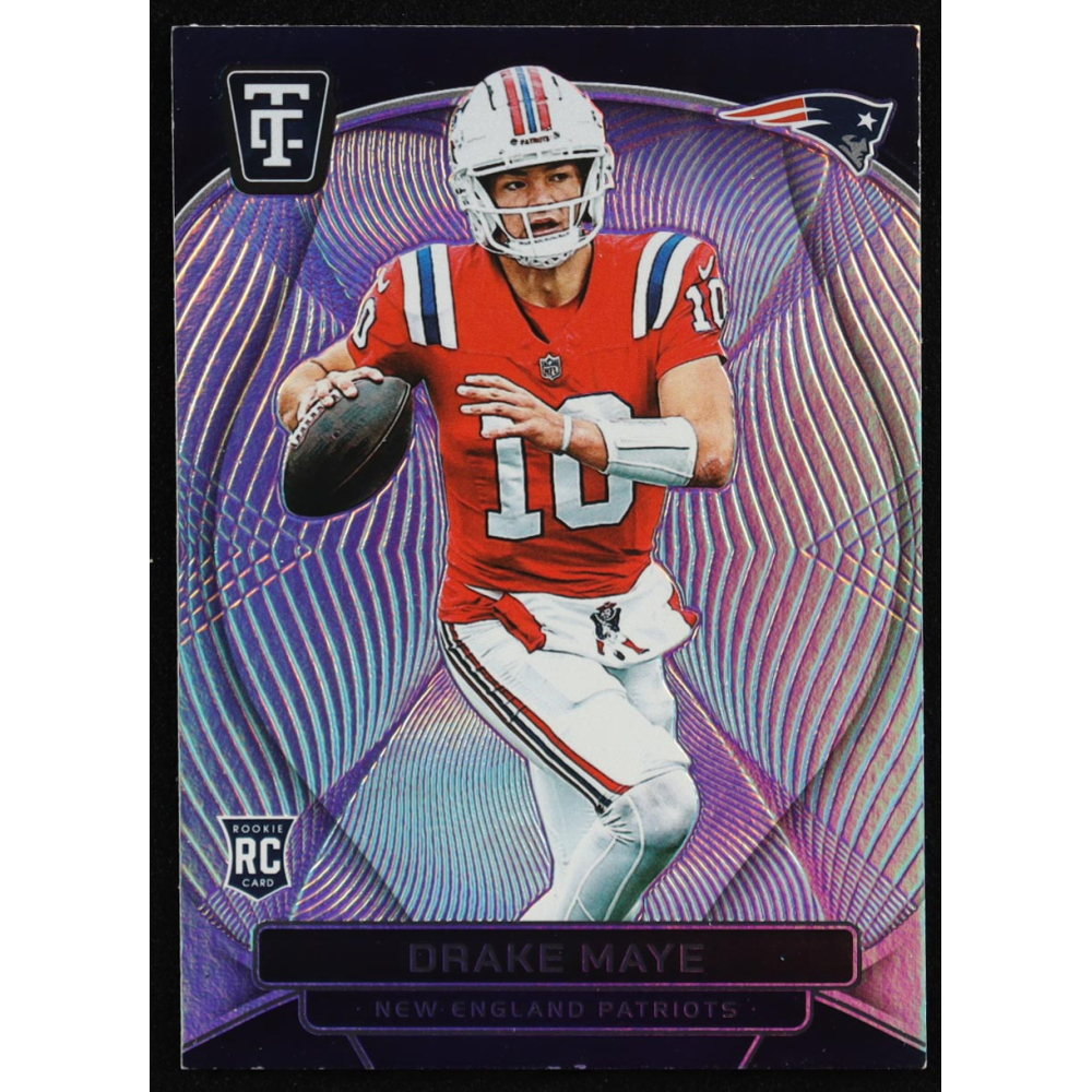 Drake Maye 2024 Totally Certified Mirror #121 RC at PristineAuction.com