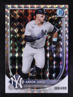 Aaron Judge 2025 Bowman Chrome Geometric Refractors #99 #389/499 at PristineAuction.com