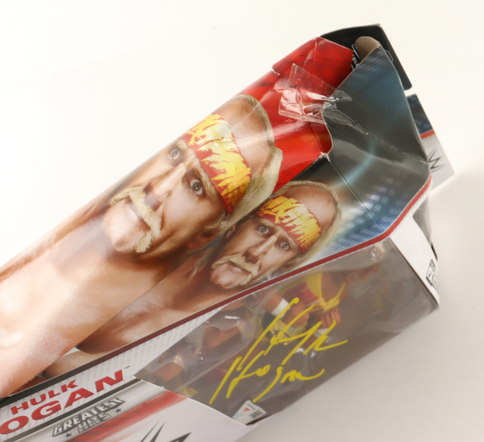 Hulk Hogan Signed WWE Greatest Hits Collection Action Figure (Fanatics) at PristineAuction.com Hulk Hogan Signed WWE Greatest Hits Collection Action Figure (Fanatics) at PristineAuction.com