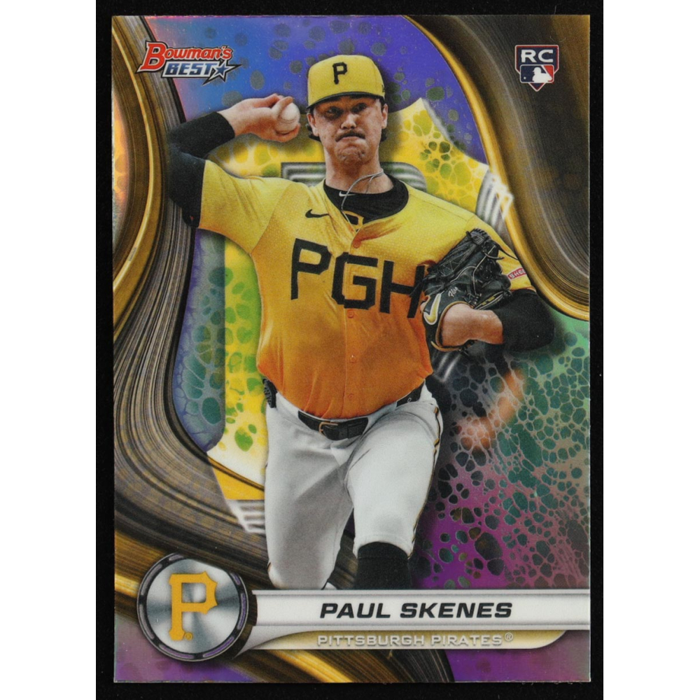 Paul Skenes 2024 Bowman's Best Refractors #53 RC at PristineAuction.com