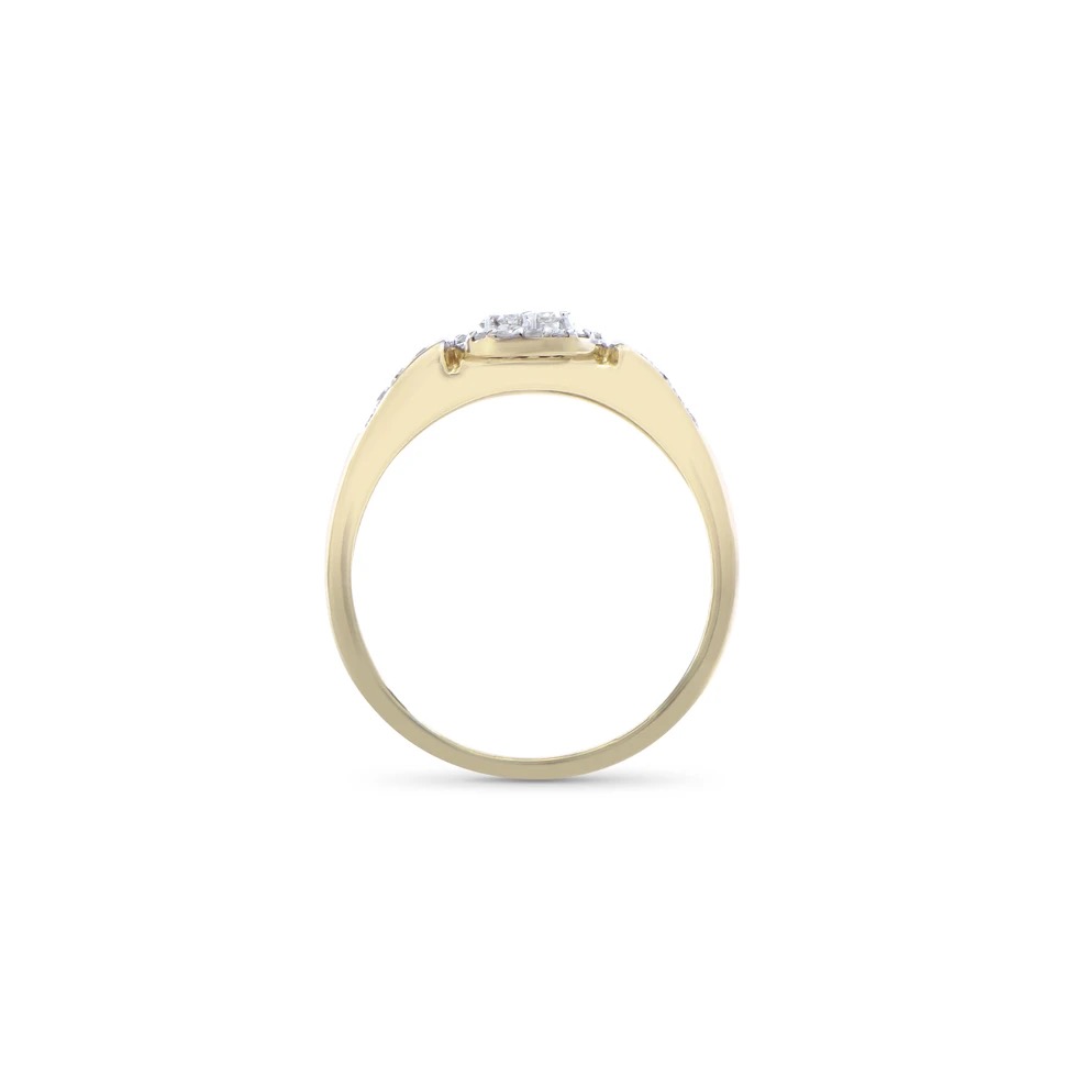 0.37 CTW Natural Diamond Ring Mounted In Yellow Gold H-I, I1-I2 | Estimated Retail Value: $5,780 (IGI) at PristineAuction.com 0.37 CTW Natural Diamond Ring Mounted In Yellow Gold H-I, I1-I2 | Estimated Retail Value: $5,780 (IGI) at PristineAuction.com
