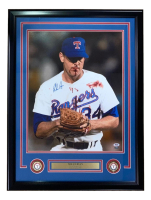 Nolan Ryan Signed Rangers Custom Framed Photo (PSA) at PristineAuction.com