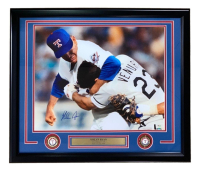 Nolan Ryan Signed Rangers Custom Framed Photo (PSA) at PristineAuction.com
