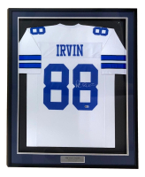 Michael Irvin Signed Custom Framed Jersey Display (Beckett) at PristineAuction.com
