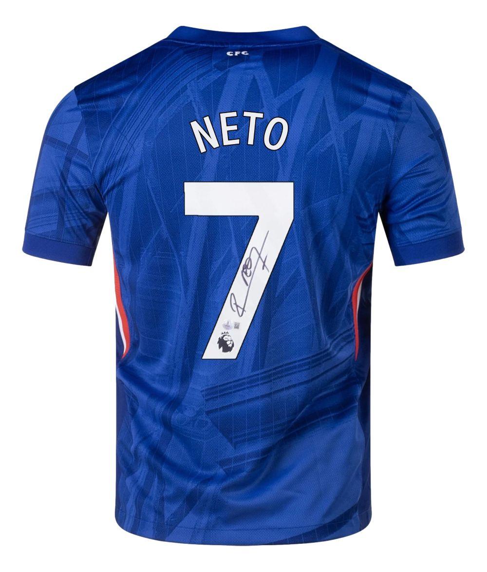 Pedro Neto Signed Chelsea FC Nike Authentic Jersey (Beckett) at PristineAuction.com Pedro Neto Signed Chelsea FC Nike Authentic Jersey (Beckett) at PristineAuction.com