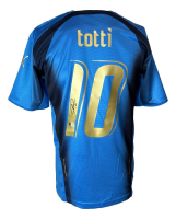 Francesco Totti Signed Italy National Team Puma Authentic Jersey (Beckett) at PristineAuction.com