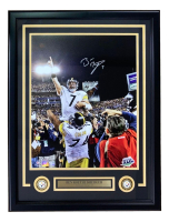 Ben Roethlisberger Signed Steelers Custom Framed Photo (Fanatics) at PristineAuction.com