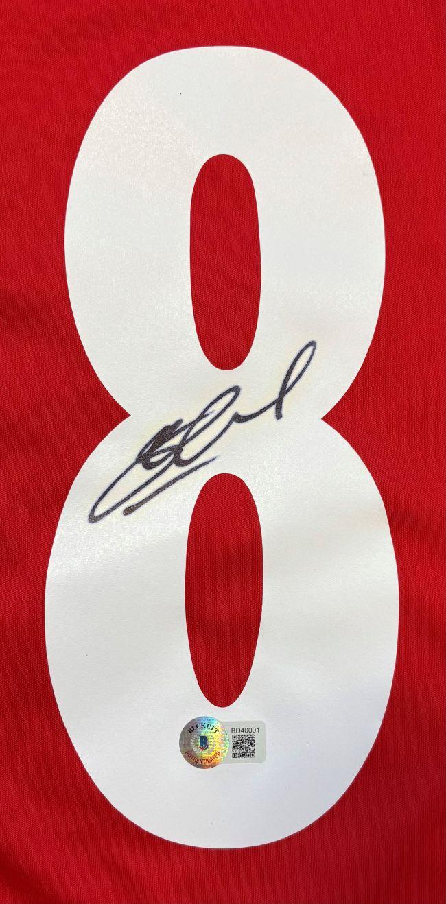 Steven Gerrard Signed Liverpool Adidas Jersey (Beckett) at PristineAuction.com Steven Gerrard Signed Liverpool Adidas Jersey (Beckett) at PristineAuction.com