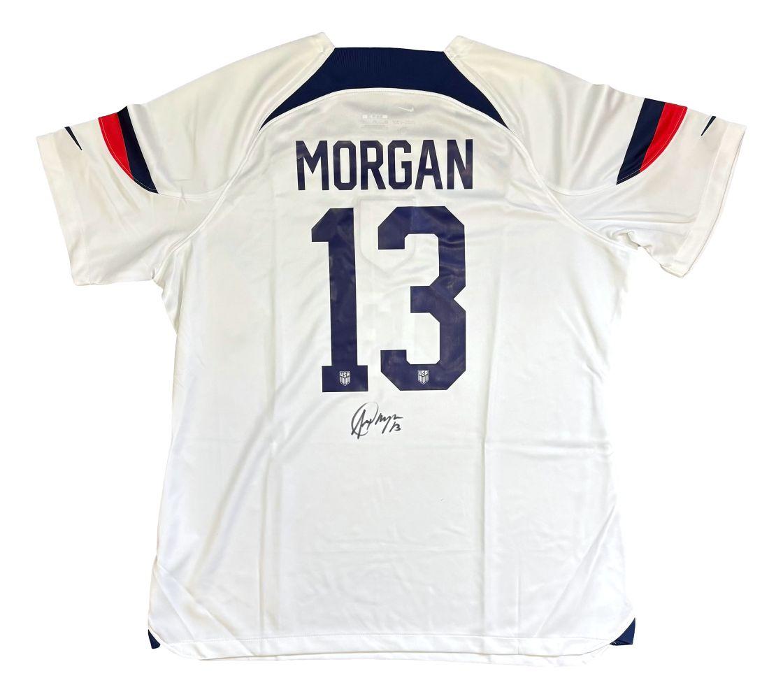 Alex Morgan Signed Team USA Nike Authentic Jersey (Beckett) at PristineAuction.com Alex Morgan Signed Team USA Nike Authentic Jersey (Beckett) at PristineAuction.com