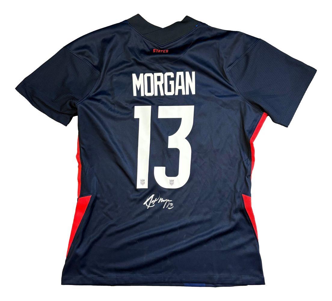 Alex Morgan Signed Team USA Nike Authentic Jersey (Beckett) at PristineAuction.com Alex Morgan Signed Team USA Nike Authentic Jersey (Beckett) at PristineAuction.com