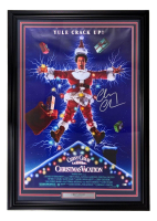 Chevy Chase Signed "National Lampoon's Christmas Vacation" Custom Framed Movie Poster (Beckett) at PristineAuction.com