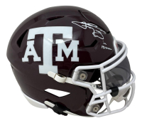 Johnny Manziel Signed Texas A&M Aggies Mid-Size SpeedFlex Helmet Inscribed "12 Heisman" (Beckett) at PristineAuction.com