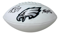 DeSean Jackson & Michael Vick Signed Eagles Logo Football (JSA) at PristineAuction.com