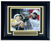 Jerome Bettis Signed Steelers Custom Framed Photo (PSA) at PristineAuction.com