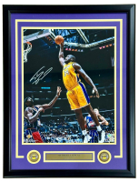 Shaquille O'Neal Signed Lakers Custom Framed Photo (Beckett) at PristineAuction.com