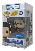 Jerry Seinfeld Signed "Seinfeld" #1091 Jerry (With Pez) Funko Pop! Vinyl Figure (PSA) at PristineAuction.com
