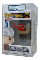 Michael J. Fox Signed "Back to the Future" #962 Marty in Future Outfit Funko Pop! Vinyl Figure (PSA) at PristineAuction.com
