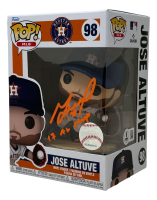Jose Altuve Signed Astros #98 Funko Pop! Vinyl Figure Inscribed "17 AL MVP" (Beckett) at PristineAuction.com