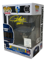 LaDainian Tomlinson Signed "Chargers" #155 Funko Pop! Vinyl Figure Inscribed "HOF 17" (Beckett) at PristineAuction.com