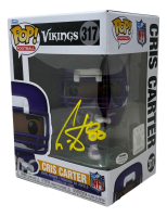 Cris Carter Signed Vikings #317 Funko Pop! Vinyl Figure (Schwartz) at PristineAuction.com