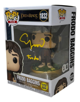 Elijah Wood Signed "The Lord of the Rings" #1832 Frodo Baggins Funko Pop! Vinyl Figure Inscribed "Frodo" (Beckett) at PristineAuction.com