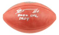 Ahmad "Sauce" Gardner Signed "The Duke" Official NFL Game Ball Inscribed "2022 NFL DROY" (Fanatics) at PristineAuction.com