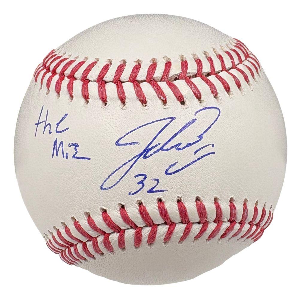 Jacob Misiorowski Signed OML Baseball Inscribed "The Miz" (Prova) at PristineAuction.com Jacob Misiorowski Signed OML Baseball Inscribed "The Miz" (Prova) at PristineAuction.com