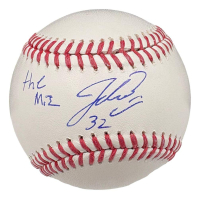 Jacob Misiorowski Signed OML Baseball Inscribed "The Miz" (Prova) at PristineAuction.com