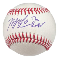Mason Miller Signed OML Baseball Inscribed "The Reaper" (Beckett) at PristineAuction.com