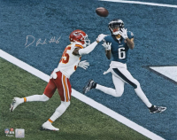 DeVonta Smith Signed Eagles 16x20 Photo (Fanatics) at PristineAuction.com