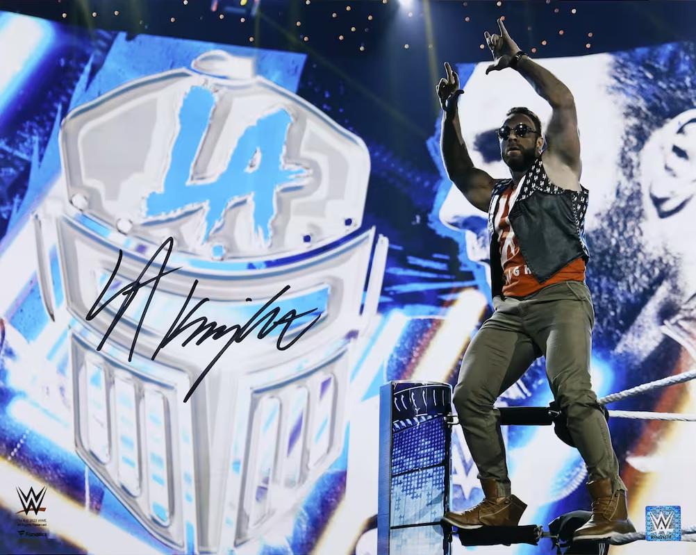 LA Knight Signed WWE 16x20 Photo (Fanatics) at PristineAuction.com LA Knight Signed WWE 16x20 Photo (Fanatics) at PristineAuction.com
