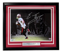 Emeka Egbuka Signed Buccaneers Custom Framed Photo (Fanatics) at PristineAuction.com