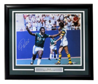 Pele Signed Cosmos Custom Framed Photo (Fanatics) at PristineAuction.com