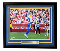 Puka Nacua Signed Rams Custom Framed Photo (Fanatics) at PristineAuction.com