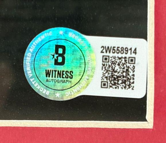 Allen Iverson Signed 76ers Custom Framed Photo (Beckett) at PristineAuction.com Allen Iverson Signed 76ers Custom Framed Photo (Beckett) at PristineAuction.com