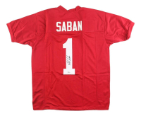 Nick Saban Signed Jersey (Beckett) at PristineAuction.com