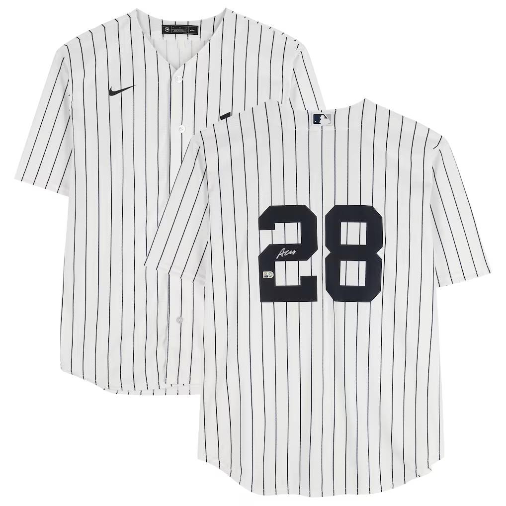 Austin Wells Signed Yankees Nike Authentic Jersey (Fanatics) at PristineAuction.com Austin Wells Signed Yankees Nike Authentic Jersey (Fanatics) at PristineAuction.com