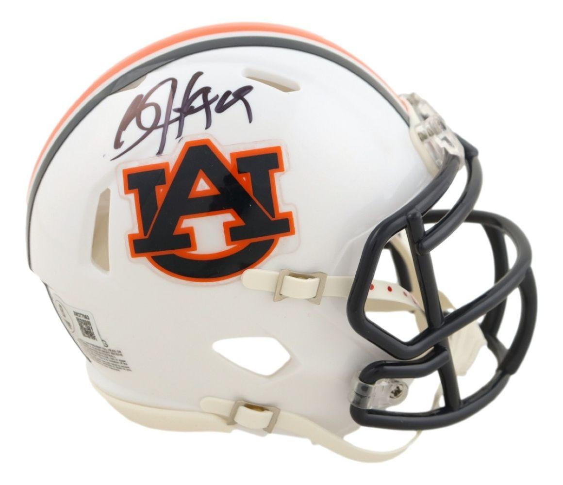 Bo Jackson Signed Auburn Tigers Speed Mini Helmet (Beckett) at PristineAuction.com Bo Jackson Signed Auburn Tigers Speed Mini Helmet (Beckett) at PristineAuction.com