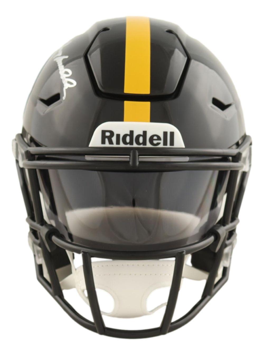 Terry Bradshaw Signed Steelers Mid-Size Speedflex Helmet with Custom Visor (Beckett) at PristineAuction.com Terry Bradshaw Signed Steelers Mid-Size Speedflex Helmet with Custom Visor (Beckett) at PristineAuction.com