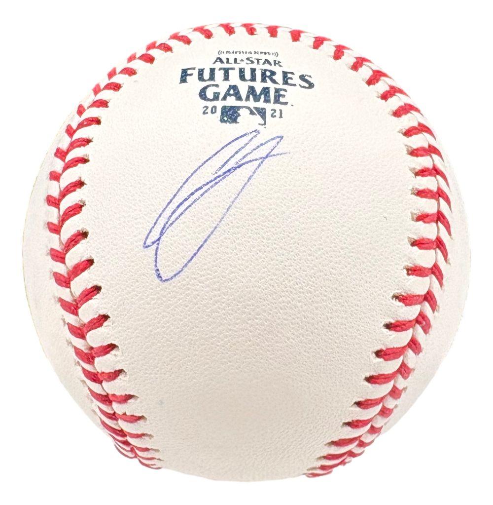 CJ Abrams Signed 2021 Futures Game Baseball (JSA) at PristineAuction.com CJ Abrams Signed 2021 Futures Game Baseball (JSA) at PristineAuction.com