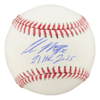 Colson Montgomery Signed OML Baseball Inscribed "21 HR 2025" (Beckett) at PristineAuction.com