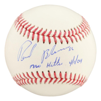 Ronel Blanco Signed OML Baseball Inscribed "No Hitter 4/1/24" (Beckett) at PristineAuction.com