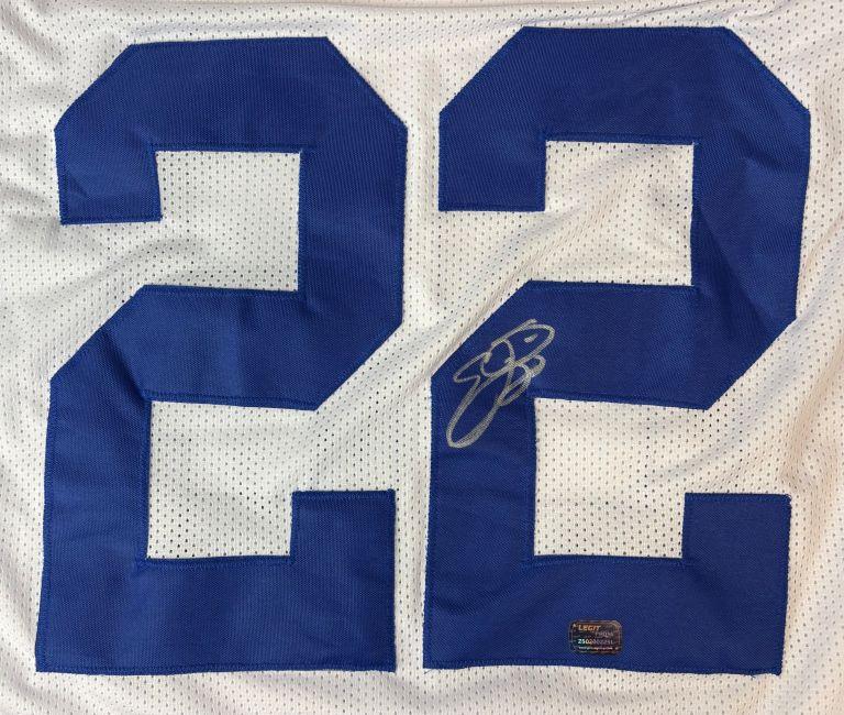 Emmitt Smith Signed Jersey (Prova) at PristineAuction.com Emmitt Smith Signed Jersey (Prova) at PristineAuction.com