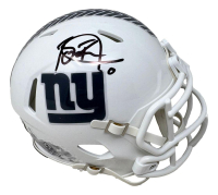 Brian Burns Signed Giants Salute To Service Alternate Speed Mini Helmet (Beckett) at PristineAuction.com
