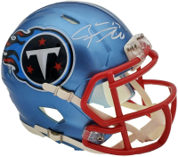 Ryan Tannehill Signed Titans Flash Alternate Speed Mini Helmet (Beckett) at PristineAuction.com